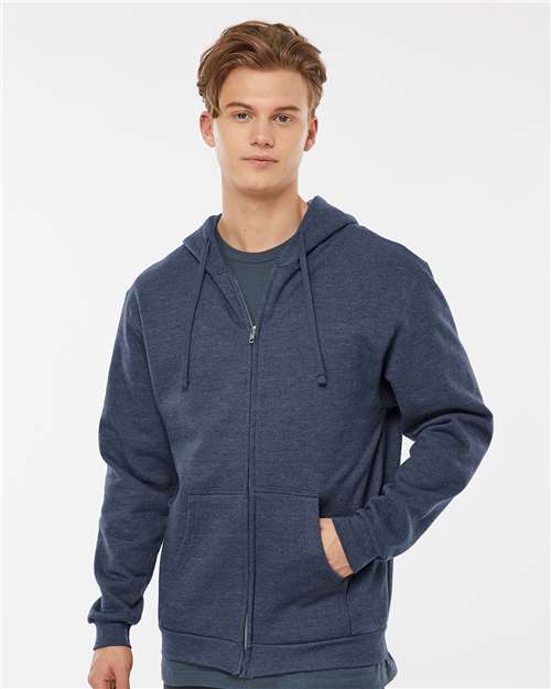 331 - Unisex Full-Zip Hooded Sweatshirt