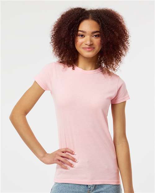 213 - Women's Fine Jersey Slim Fit T-Shirt