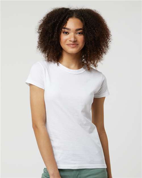 213 - Women's Fine Jersey Slim Fit T-Shirt