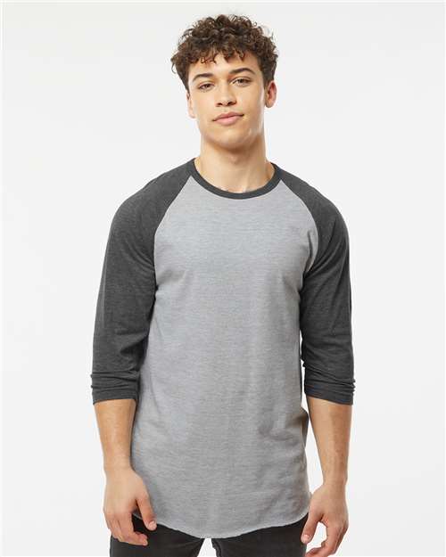 245 - Unisex Fine Jersey Raglan T-Shirt