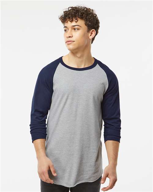 245 - Unisex Fine Jersey Raglan T-Shirt