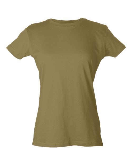 213 - Women's Fine Jersey Slim Fit T-Shirt