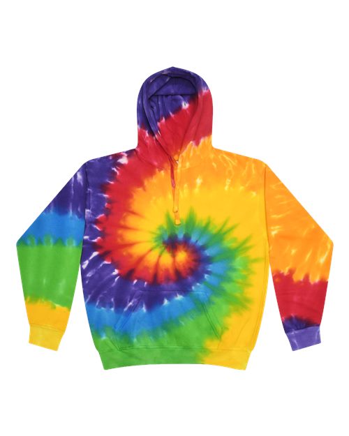 8777Y - Youth Tie-Dyed Hooded Sweatshirt