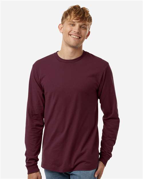 202LS - Unisex Fine Jersey Long Sleeve T-Shirt