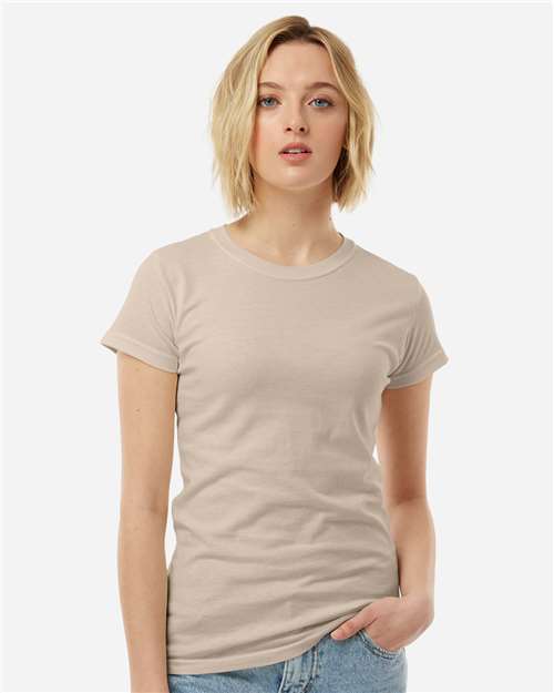 213 - Women's Fine Jersey Slim Fit T-Shirt