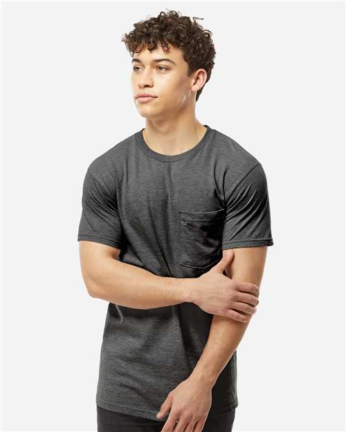 293 - Unisex Heavyweight Jersey Pocket T-Shirt