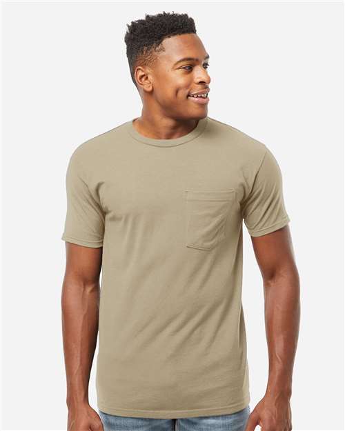 293 - Unisex Heavyweight Jersey Pocket T-Shirt