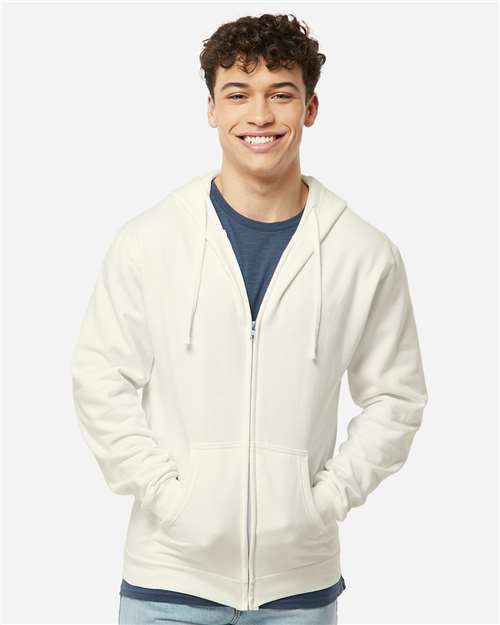 331 - Unisex Full-Zip Hooded Sweatshirt