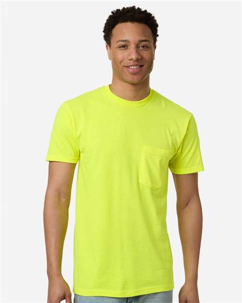 293 - Unisex Heavyweight Jersey Pocket T-Shirt