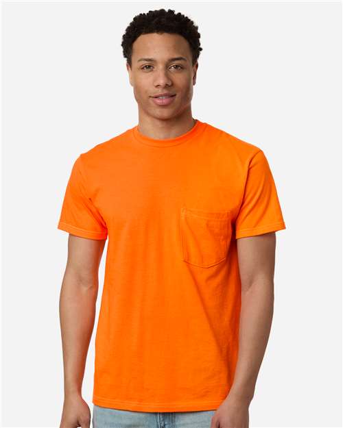 293 - Unisex Heavyweight Jersey Pocket T-Shirt