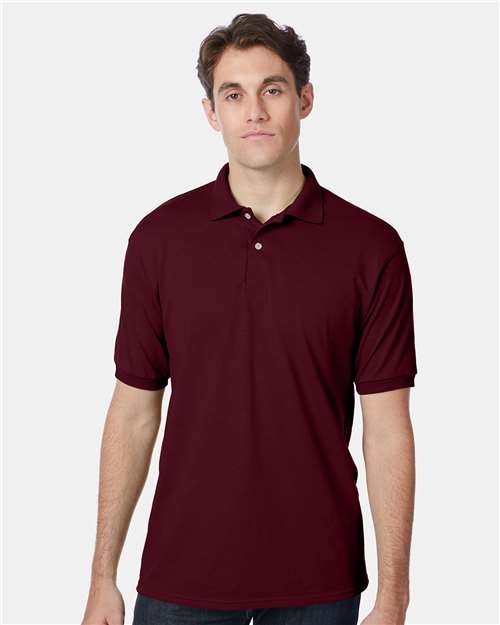 054X - Unisex EcoSmart® Jersey Polo