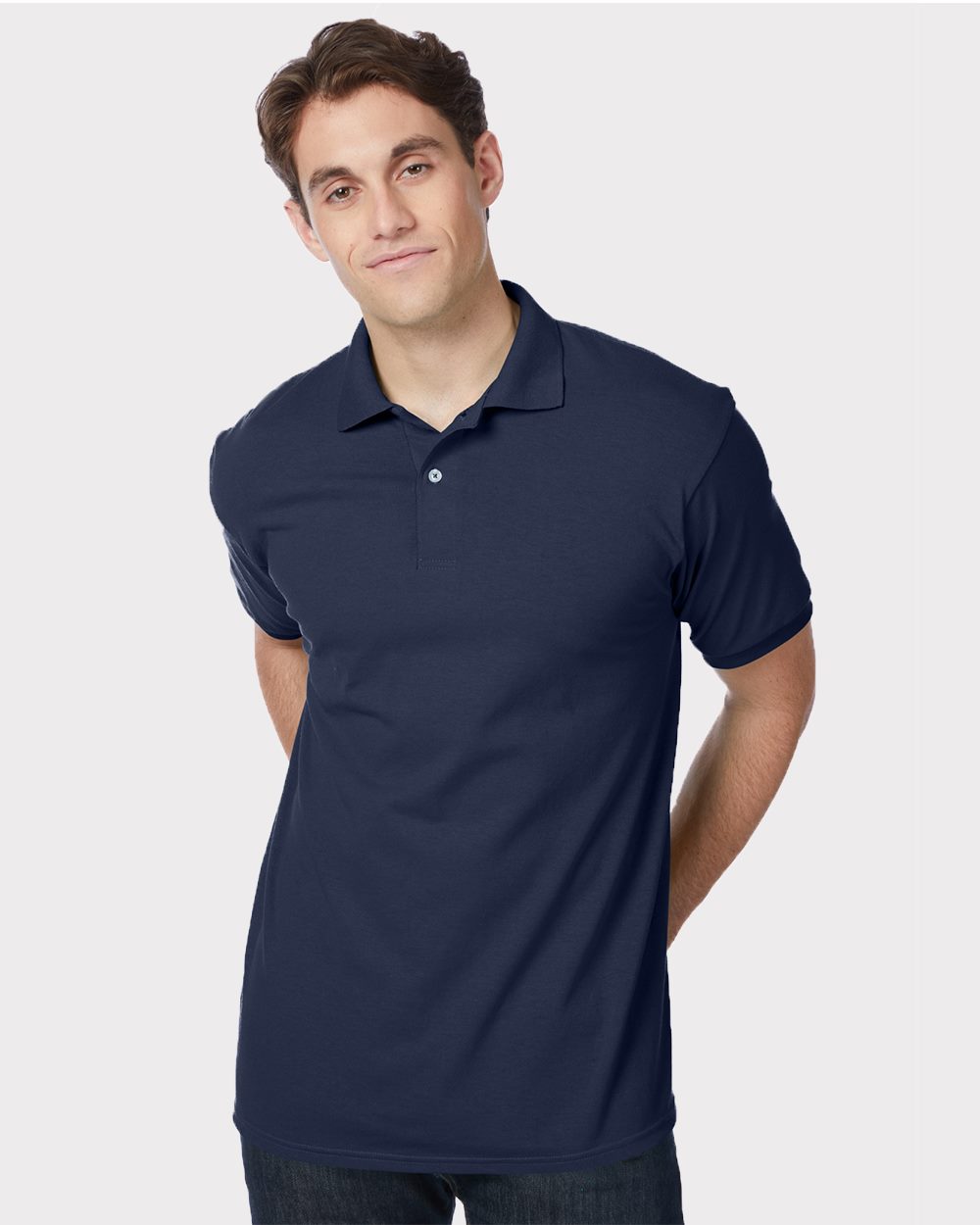 054X - Unisex EcoSmart® Jersey Polo