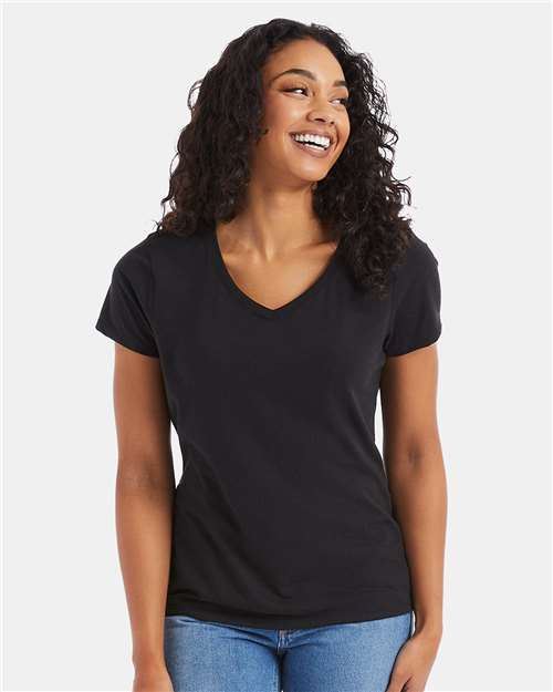 42VT - Women's Perfect-T Triblend V-Neck T-Shirt