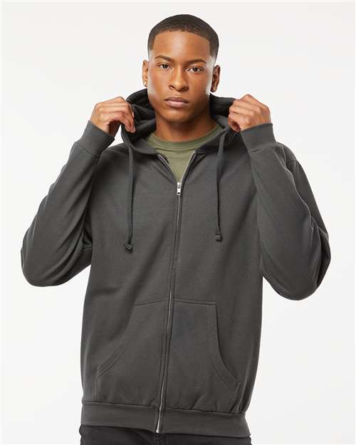 331 - Unisex Full-Zip Hooded Sweatshirt