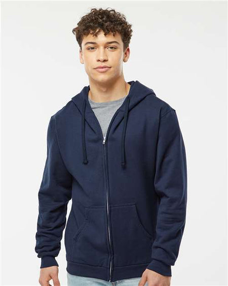331 - Unisex Full-Zip Hooded Sweatshirt