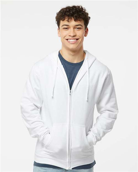 331 - Unisex Full-Zip Hooded Sweatshirt