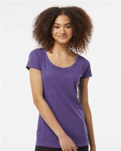 243 - Women's Poly-Rich Scoop Neck T-Shirt