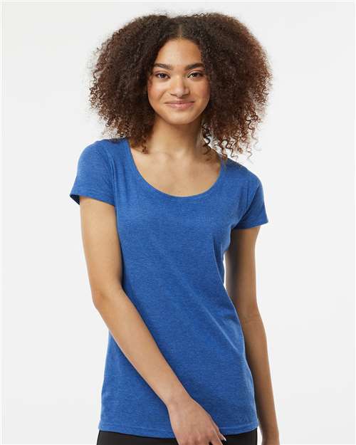 243 - Women's Poly-Rich Scoop Neck T-Shirt