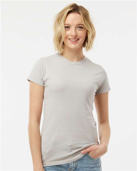 213 - Women's Fine Jersey Slim Fit T-Shirt