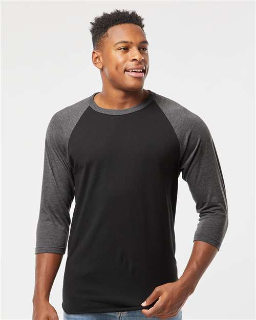 245 - Unisex Fine Jersey Raglan T-Shirt