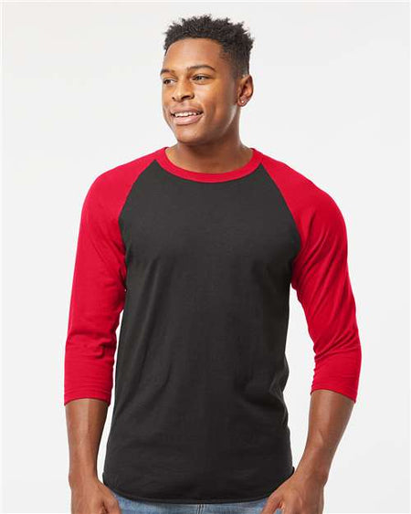 245 - Unisex Fine Jersey Raglan T-Shirt
