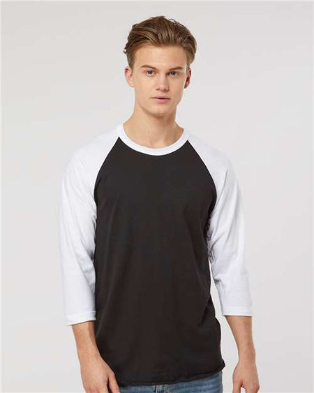 245 - Unisex Fine Jersey Raglan T-Shirt