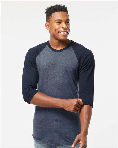 245 - Unisex Fine Jersey Raglan T-Shirt
