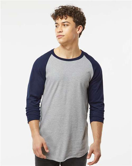 245 - Unisex Fine Jersey Raglan T-Shirt