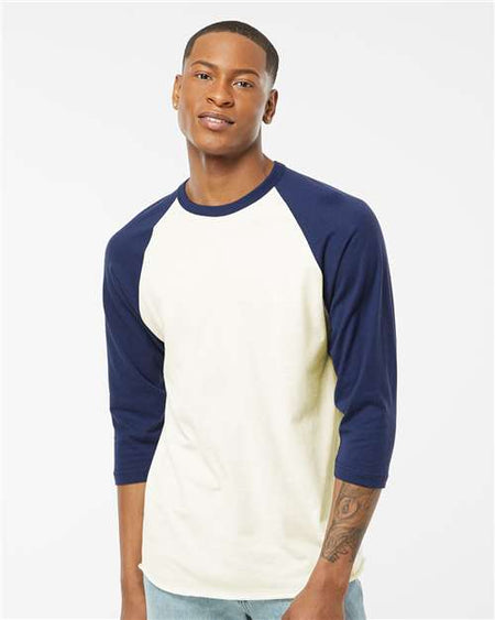 245 - Unisex Fine Jersey Raglan T-Shirt