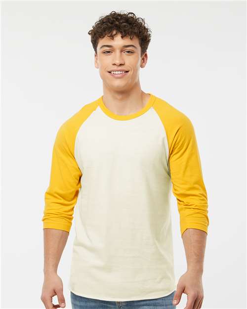 245 - Unisex Fine Jersey Raglan T-Shirt