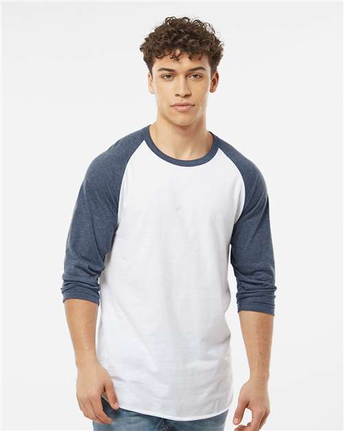245 - Unisex Fine Jersey Raglan T-Shirt