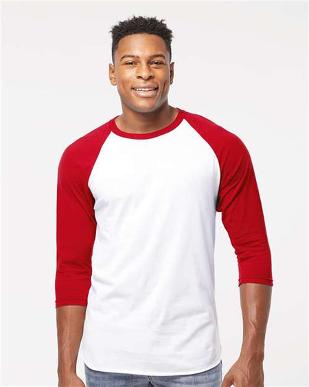 245 - Unisex Fine Jersey Raglan T-Shirt