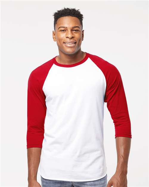 245 - Unisex Fine Jersey Raglan T-Shirt