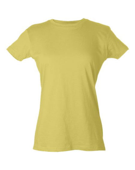 213 - Women's Fine Jersey Slim Fit T-Shirt