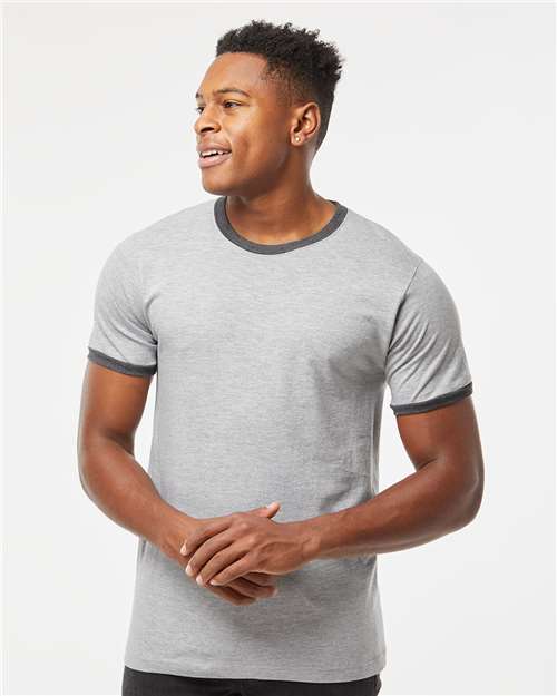 246 - Unisex Fine Jersey Ringer T-Shirt
