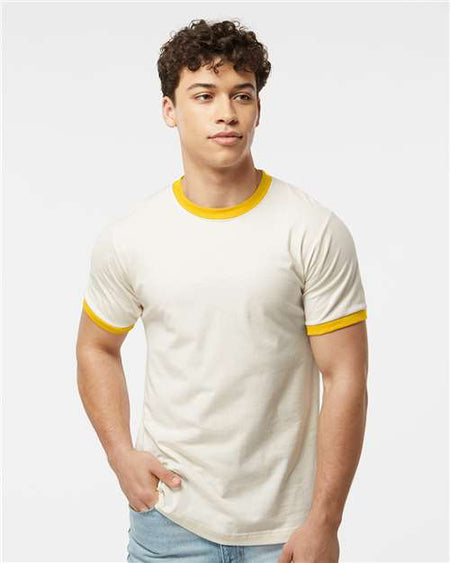 Unisex Fine Jersey Ringer T-Shirt