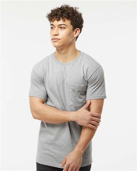 293 - Unisex Heavyweight Jersey Pocket T-Shirt