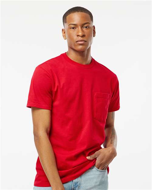 293 - Unisex Heavyweight Jersey Pocket T-Shirt