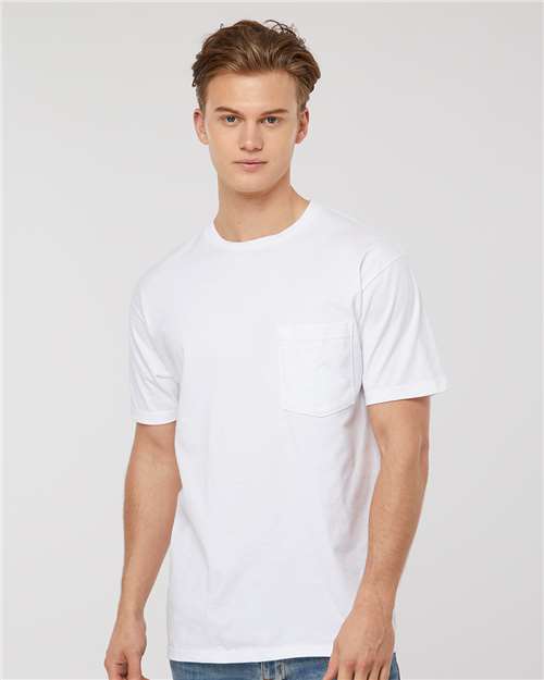 293 - Unisex Heavyweight Jersey Pocket T-Shirt