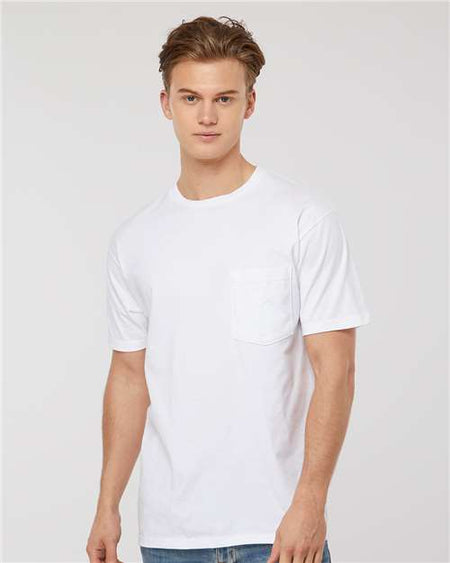 293 - Unisex Heavyweight Jersey Pocket T-Shirt