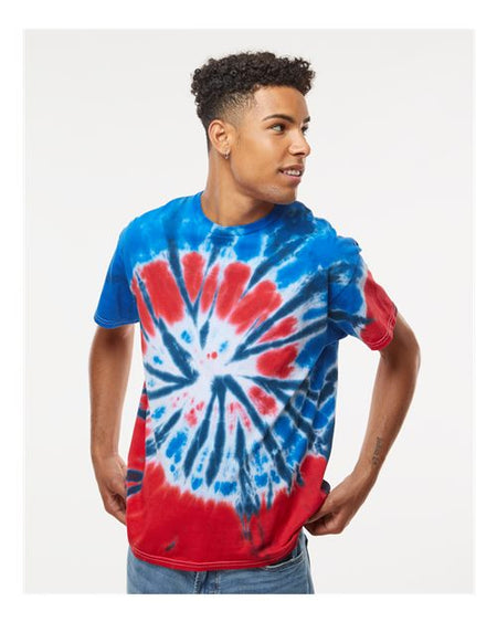 1000 - Unisex Multi-Color Tie-Dyed T-Shirt