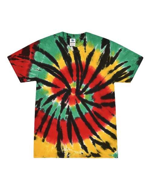 1000 - Unisex Multi-Color Tie-Dyed T-Shirt