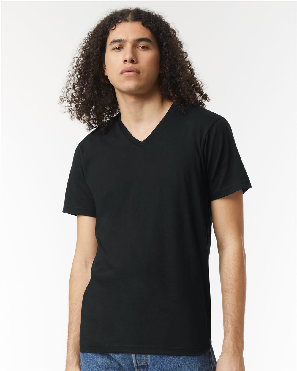 2006CVC - Unisex CVC V-Neck Tee