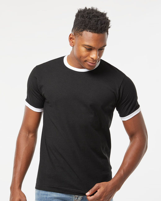 246 - Unisex Fine Jersey Ringer T-Shirt