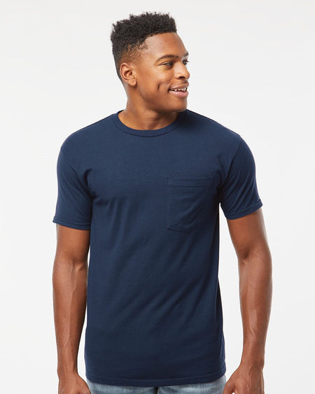 293 - Unisex Heavyweight Jersey Pocket T-Shirt