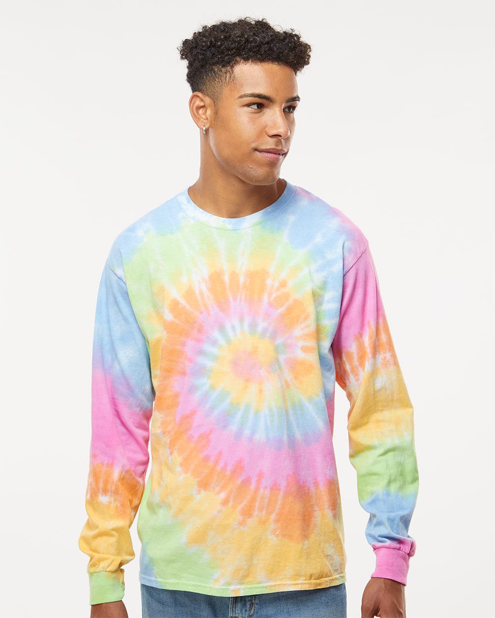 2000 - Unisex Tie-Dyed Long Sleeve T-Shirt