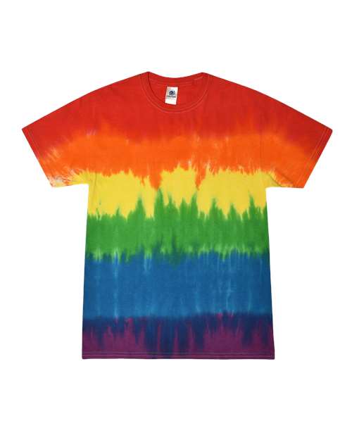 1000 - Unisex Multi-Color Tie-Dyed T-Shirt