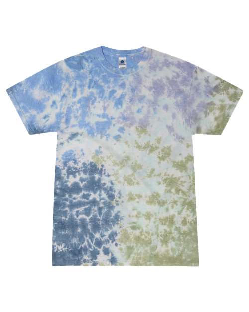 1000 - Unisex Multi-Color Tie-Dyed T-Shirt