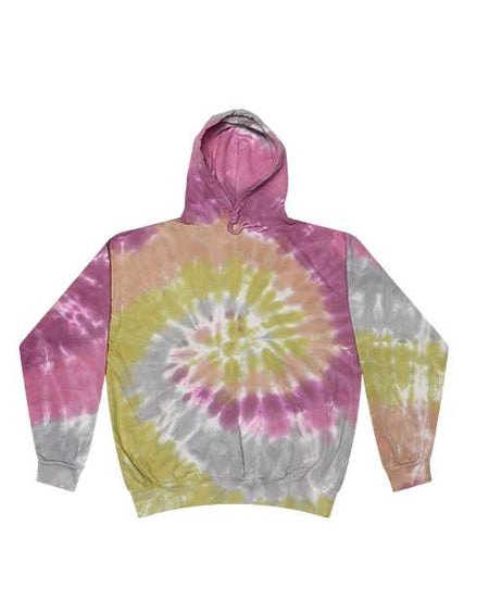 8777Y - Youth Tie-Dyed Hooded Sweatshirt