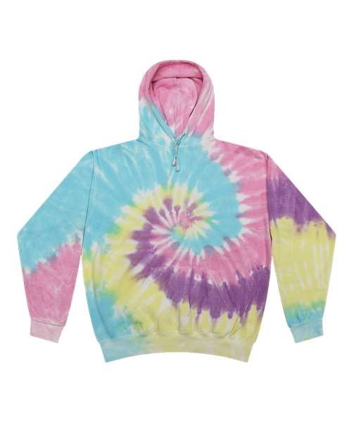 8777Y - Youth Tie-Dyed Hooded Sweatshirt